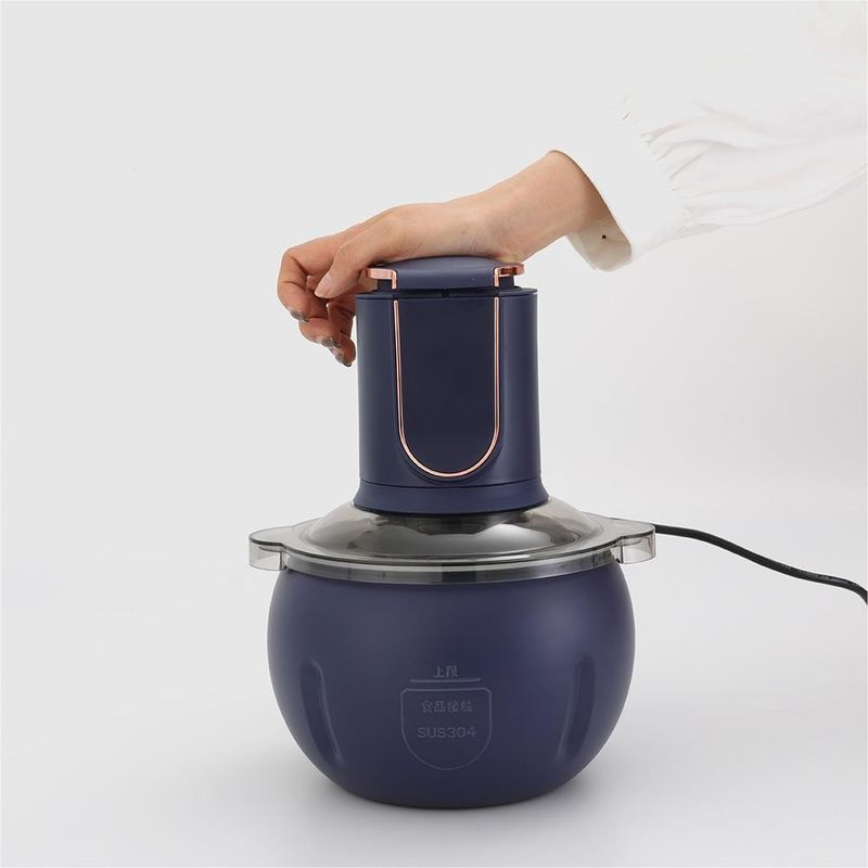 Máquina para picar carne eléctrica de Chopper 3L de la máquina para picar carne de la pequeña cocina de los aparatos electrodomésticos para el interruptor de la carne del interruptor de la comida del hogar