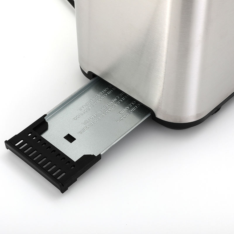 Nuevo diseño Smart Toaster set Desayuno Set Toaster de acero inoxidable 2Slice Cancelar / recalentar / descongelar función con luz de indicación