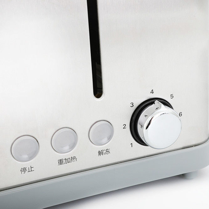 De la venta del bocadillo caliente del pan del surgir tostadora electrónica de acero inoxidable automática de 2 rebanadas 900w