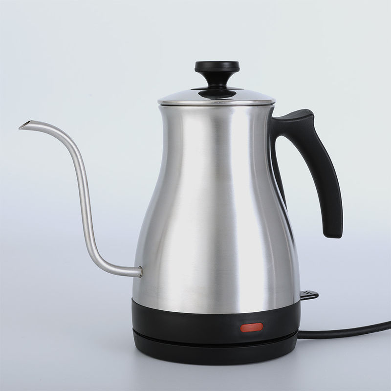 tipo sin cuerda del control mecánico de la caldera eléctrica del acero inoxidable del cuello de cisne 0.7L