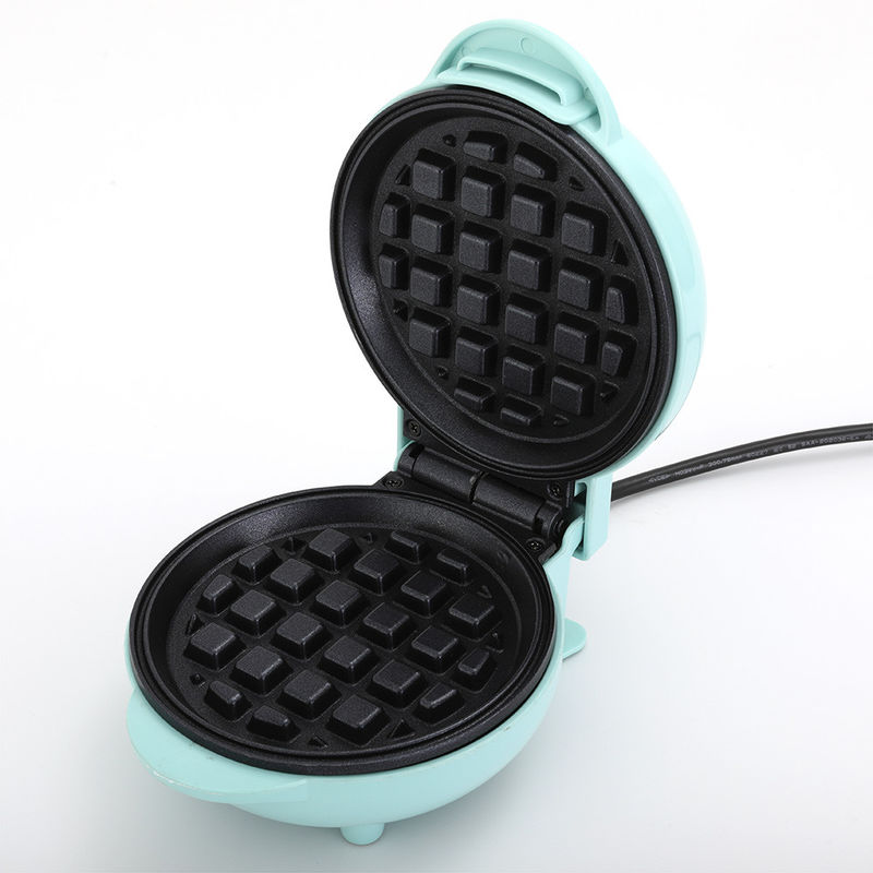 Mini Waffle Maker para Hash Browns, Keto Chaffles con superficies fáciles de limpiar y no adhesivas