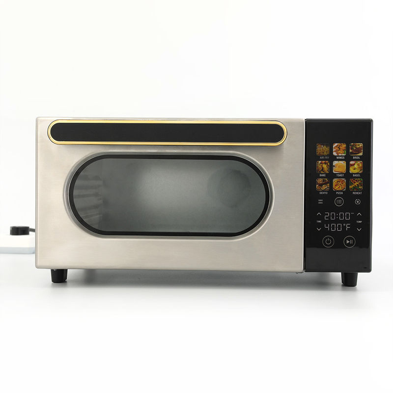 Hornos de freidora de aire de 12 litros de capacidad con temporizador de 60 minutos Rango de temperatura 200-450 ° F